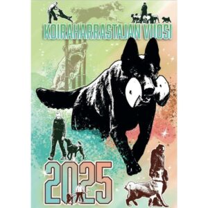 KOIRAHARRASTAJAN_VUOSI_2025_Treenipaivakirja-vuosikalenteri