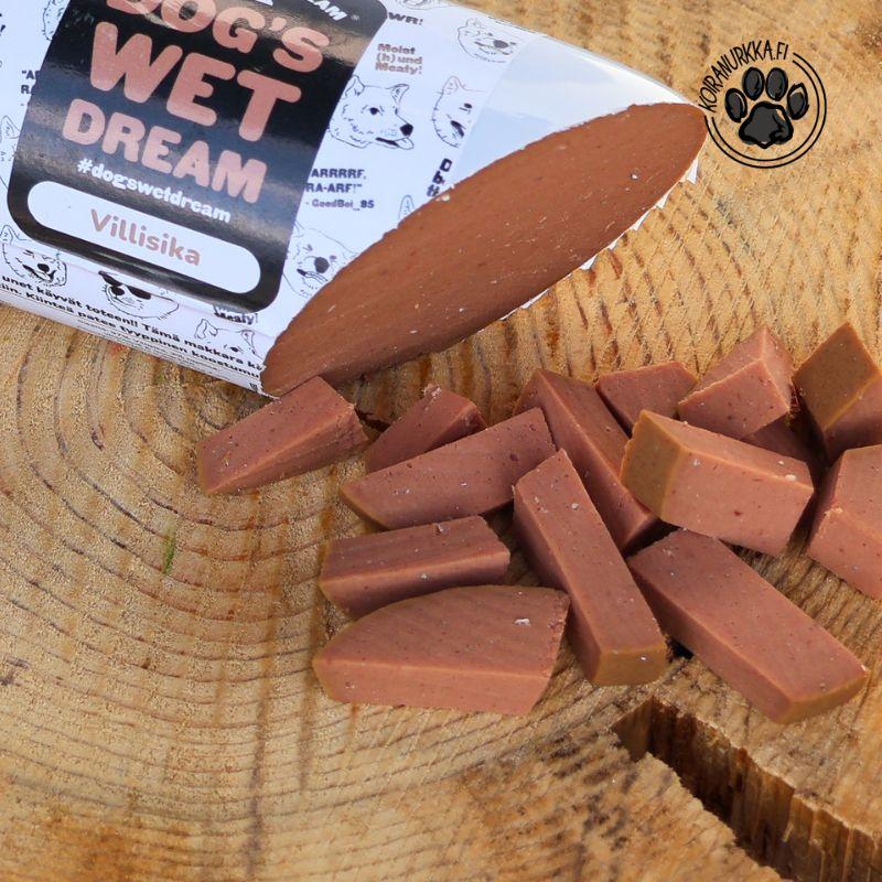 Dogs_Wet_Dream_Treenimakkara_Villisika_400g