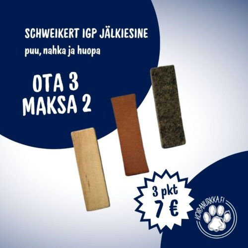 Schweikert IGP Jälkiesineet