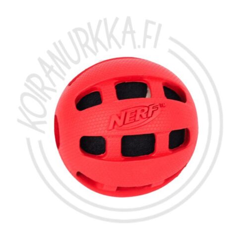 Nerf_Dog_kumipaallysteinen_tennispallo_koiralle