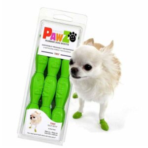 Pawz_Dog_Boots_koirantossut_Tiny_Apple_Green