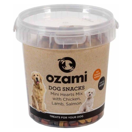 OZAMI_Mini_Hearts_Mix_500_g_koiran_makupalat