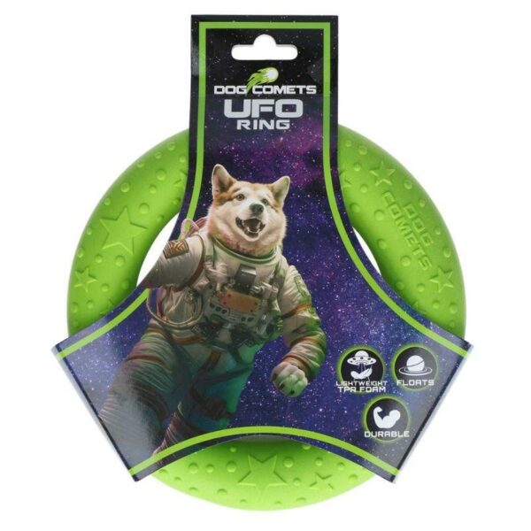 Dog_Comets_UFO___Heittorengas_koiralle_vihrea