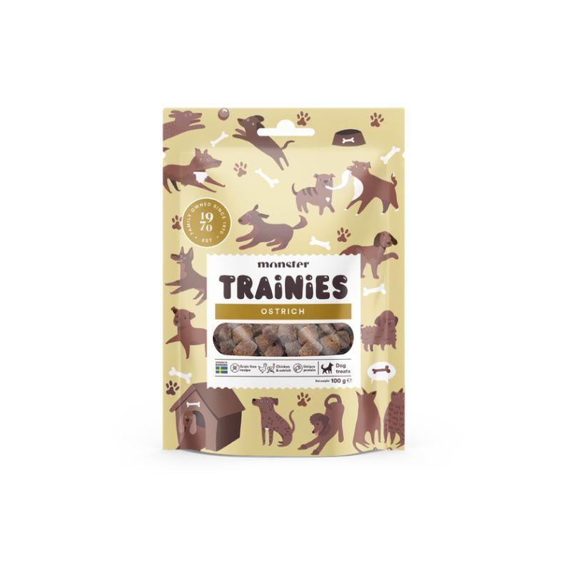 Monster_Dog_Training_Treats_Ostrich___Puolikostea_koulutusnami_kana-strutsi_100_g