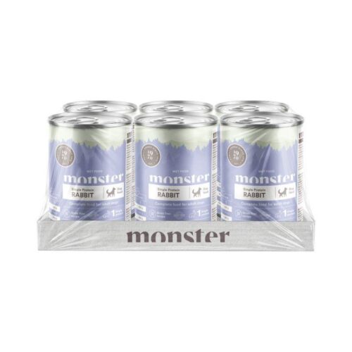 469110_Monster_Single_Protein_Rabbit_400_g_Viljaton_markaruoka_kani_1_jpg