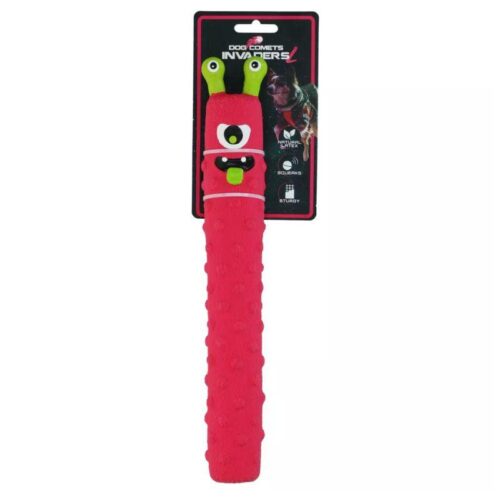 COME0182CL_Dog_Comets_Latex_Invader_L_pinkki_vinkulelu_koiralle_1_jpg