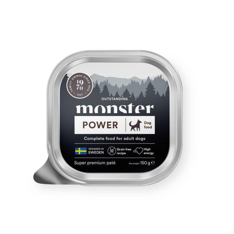 Monster_Dog_Power_Pat____Energiapitoinen_viljaton_markaruoka_aktiivisille_koirille_150_g