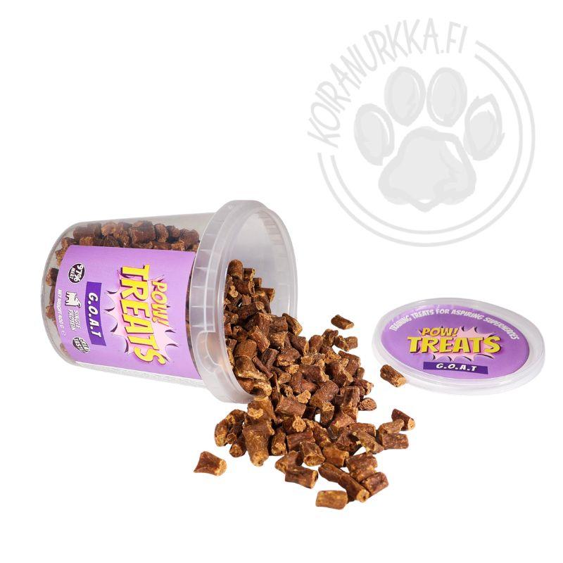 POW_Treats_G_O_A_T_koiran_viljaton_makupala_400_g