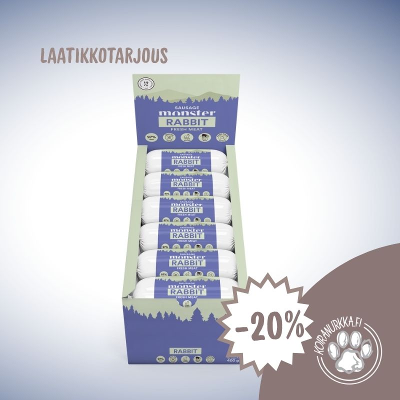 Monster Treenimakkara Kani 12 × 400 g